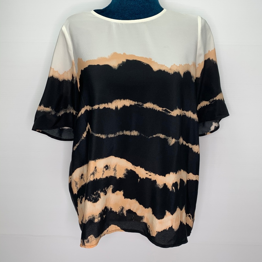 Marie Oliver Silk Blouse Small Sanders Tie Dye - Picture 8 of 8